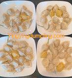 常年销冠🏆  新款大三鲜水饺(大粒鲜虾27%猪肉韭菜) 27% fresh shrimp &leek& pork dumplings Raw1.9磅37/40个