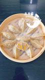 新品 鲜虾鸡肉玉米大蒸饺 Fully cooked  Shrimp& Chicken & Sweet Corn Big Dumplings ( about 12 pieces)/1 lb