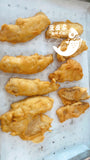 新品 香酥鱼排 冷冻保存 头道新油炸  Crispy Fliet’ O  Fish (Frozen) 空气炸锅360度7分钟即可享用 Cooked