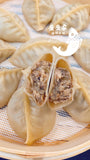 新品 有机鸡肉蘑菇洋葱大蒸饺 1磅/11-12个 (fully cooked )Super nice black pepper chicken & mushroom & onions big dumplings