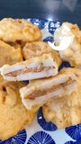 香酥藕盒 头道新油炸  Deep fried crispy pork stuffed root 6/8个 400g/bag空气炸锅370度7分钟即可享用 冷冻保存