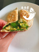 1磅鲜虾鸡蛋韭菜盒子1磅6-8个(27%大粒鲜虾鸡蛋韭菜) shrimp&egg&leek制作方法在产品介绍中/每个ID/赠品🎁2选一