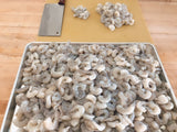 暖胃 羊肉三鲜水饺(大粒鲜虾25%羊肉韭菜) 25% fresh shrimp &leek& mutton dumplings 1.5磅 37/40个