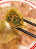 茴香鲜肉多汁水饺 fresh dill& pork dumplings