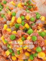 新品宝宝超爱水饺 全营养彩虹扇贝水饺(20%扇贝) Rainbow dumplings (variety colorful vegetable& pork & 20%fresh scallops )