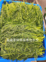 新品推荐 茴香鲜虾鸡蛋素三鲜水饺(鲜虾27% )fresh dill  & shrimp27% &egg dumplings（27%shrimp contain）