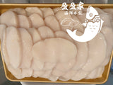 新品 超鲜美 野生墨鱼35%爆汁水饺(新鲜墨鱼绞成馅加猪五花少量韭菜)